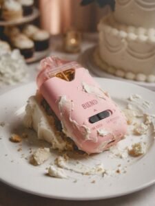 Pink Kush x LA Wedding Pop 2G Disposable Vape by Smoothie Bar Infusions Dual Chamber Device