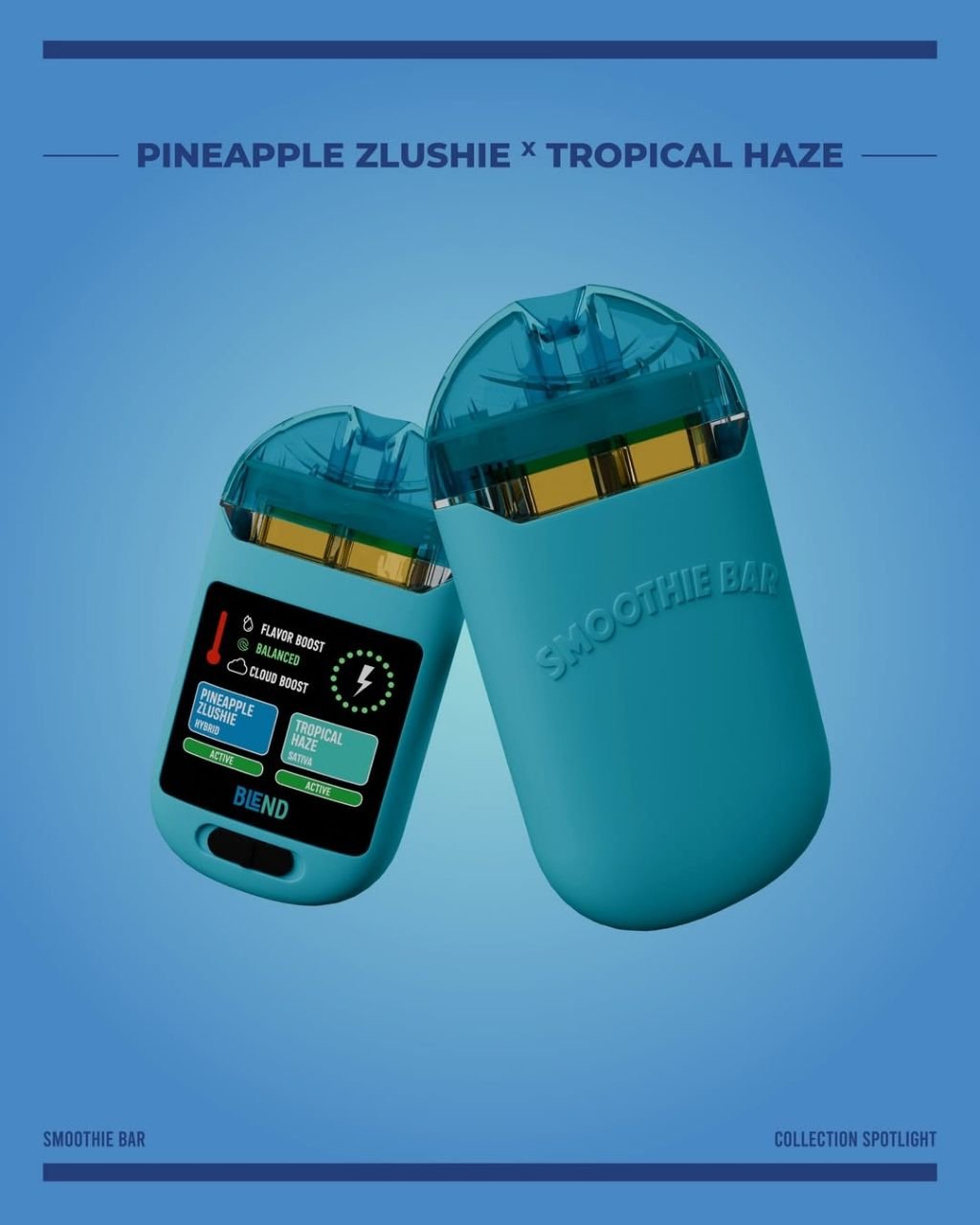 Smoothie Bar Blend 3.0 Pineapple Zlushie x Tropical Haze Flavor Smoothie Bar Blend 3.0 Pineapple Zlushie x Tropical Haze Flavor