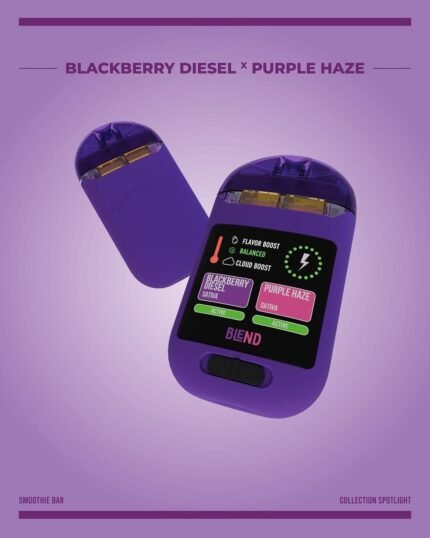 Smoothie Bar Blend 3.0 Blackberry Diesel x Purple Haze Flavor